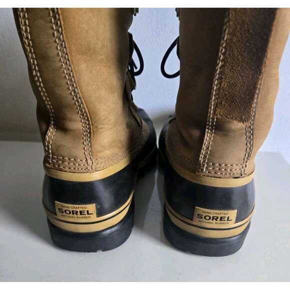 Vintage sorel caribou kaufman wool lined Waterproof Men\'s boots Size 10 main image 6